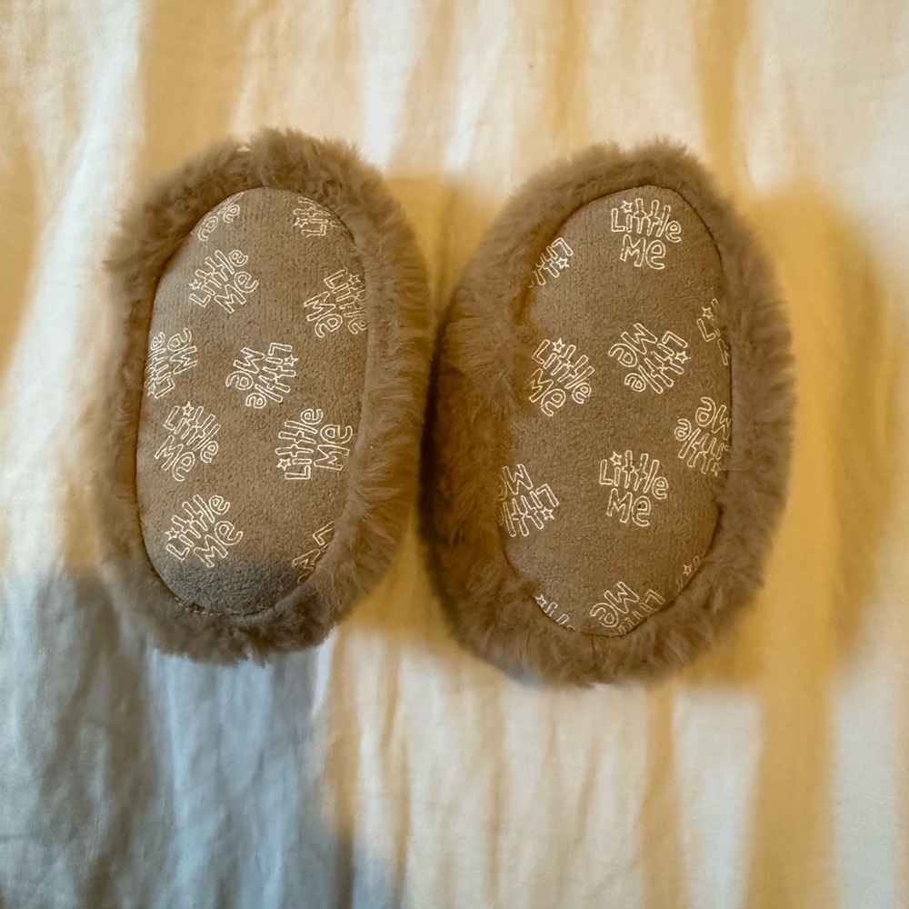 NWOT Little Me Baby Bear slippers - Picture 2 of 3